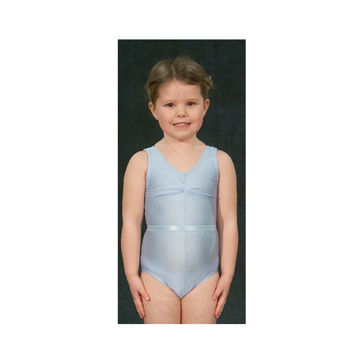 "Louise" sleeveless nylon Lycra leotard