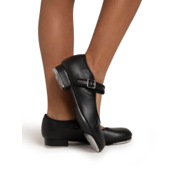 Tap Shoe, Black, "Terra", Synthetic Leather