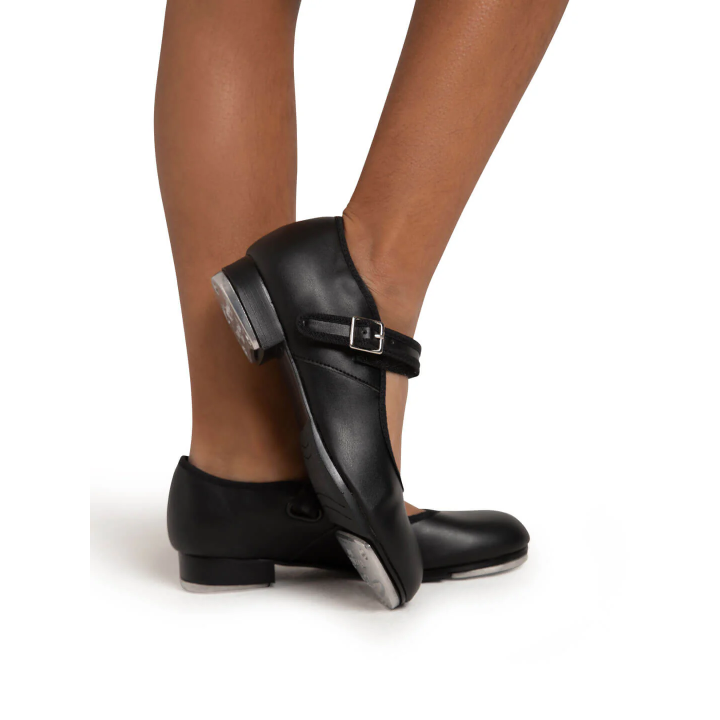 Tap Shoe, Black, "Terra", Synthetic Leather