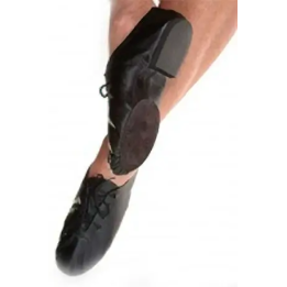 Jazz Shoe, Black, Leather