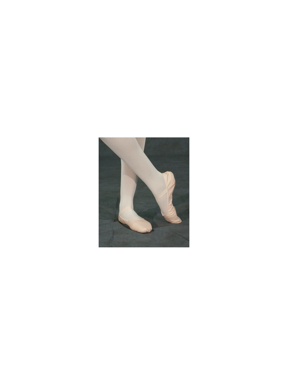Pink Leather Ballet Shoe
