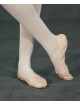 Pink Leather Ballet Shoe